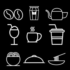 food and drink icons