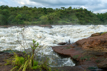 Murchinson Falls, Murchinson Falls National Park, Uganda
