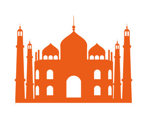 Taj mahal icon