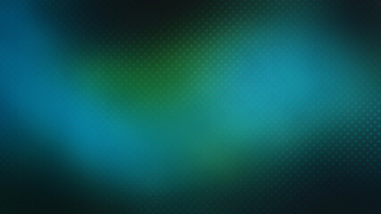 blurry blue and green gradient color with halftone. abstract circle layer on dark blue and green background. vibrant abstract background use for template, advertising, invitation card.