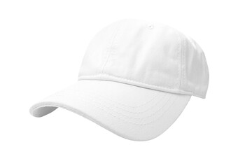 White cap isolated on white background
