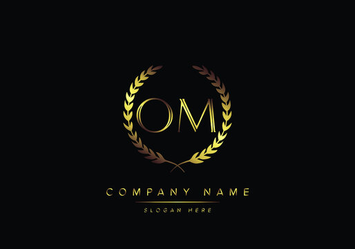 Initial Letter OM Logo Design. OM logo Design for Financial, Development,  Investment, Real Estate And Management Company Vector Template Stock Vector  Image & Art - Alamy