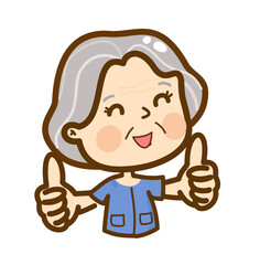 Obraz premium Cartoon thai farmer character.