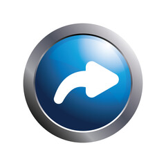 Blue share button icon.