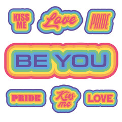 Pride sticker, great design for any purposes