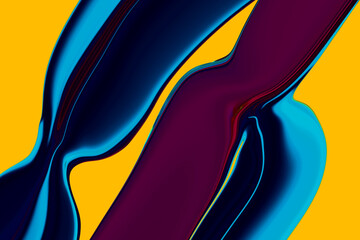 Obraz premium Creative painting colorful abstract on background, Color gradient background design 