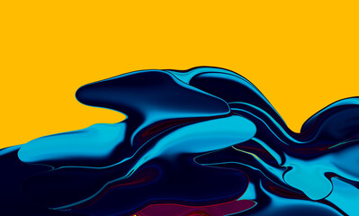 Creative painting colorful abstract on background, Color gradient background design
