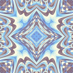 Abstract fractal pattern. Art Nouveau style pattern