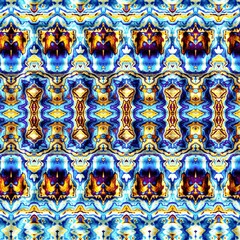 Abstract fractal pattern. Art Nouveau style pattern