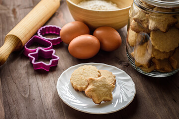 galletas de mantequilla hechas en casa