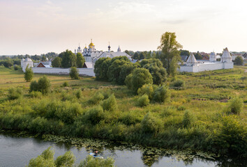 Fototapeta na wymiar The Convent of the Intercession (Pokrovsky Monastery). Suzdal, Russia