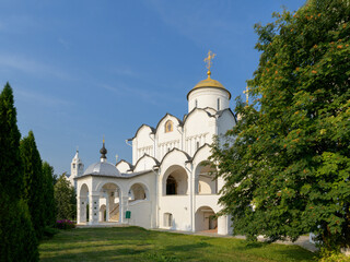 Intercession Cathedral of Intercession (Pokrovsky) convent in Suzdal, Russia