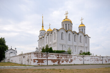 Dormition Cathedral or Assumption Cathedral in Vladimir, Russia