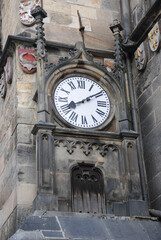 PRAGUE CLOCK ON THE CENTRAL SQUARE