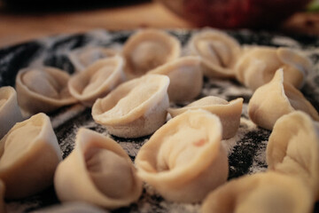 lamb chops on a plate in flour