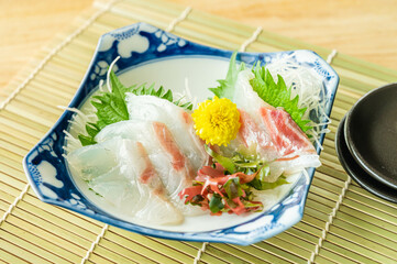 鯛の刺身