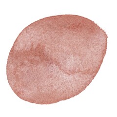Hand drawing watercolor abstract pink round brush stroke. Use for poster, print, card, pattern, design, background