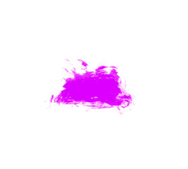 Purple watercolor blot brush concept for draw