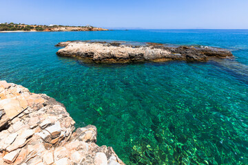 Small Beach On Paros Island