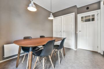 Luxury and beautiful dining room interior design