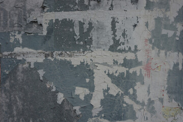 cracked cement covered with gray cement surface as background for design