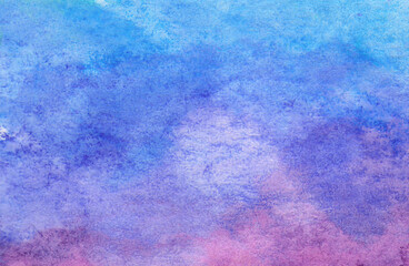 blue abstract watercolor texture background.