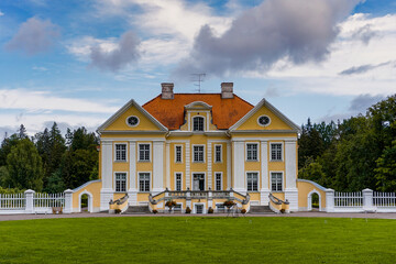 view of the Palmse Manor House in northern Estonia