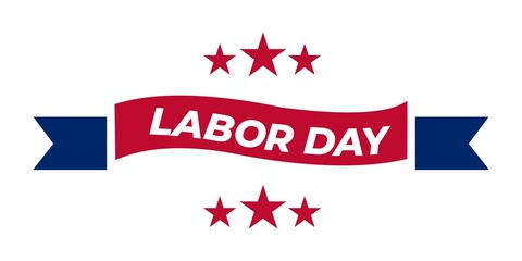 Happy Labor Day USA Sale banner Perfect for social media post, brochure and poster. Vector illustration.