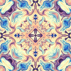 Art Nouveau style pattern