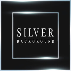 Silver luxury background. Vector illustration.