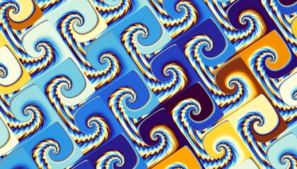 Abstract fractal pattern.