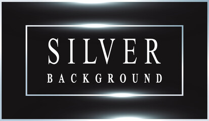 Silver luxury background. Vector illustration.