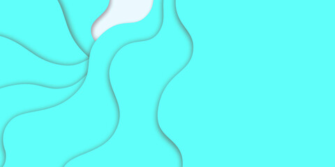 wave abstract art paper paper carving background paper layer 3d illustration