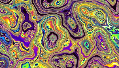 Wavy abstract futuristic background