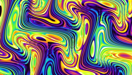 Wavy abstract futuristic background
