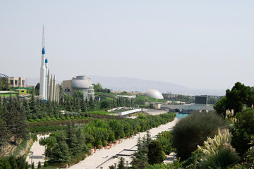 Naklejka premium aerial view
