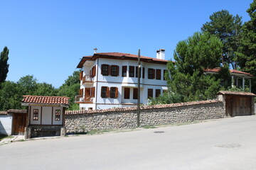 Panorama of traditional Safranbolu city of Karabuk, Turkey.