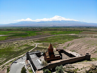 Ararat & Khor Virap - cradle of civilisation in Armenia.  Armenia is the first Christian country of the world.