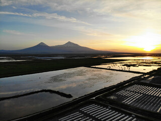 Biblical mount Ararat in Armenia