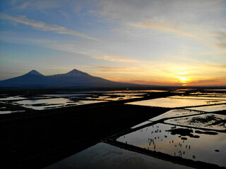 Biblical mount Ararat in Armenia