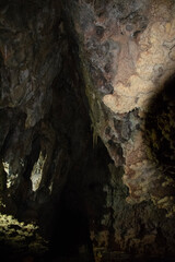 inside the cave