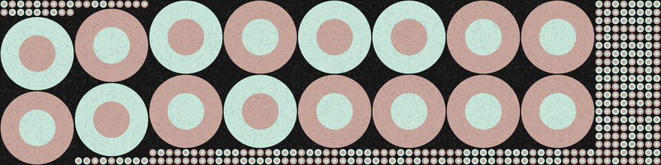 Abstract Geometric Pattern generative computational art illustration