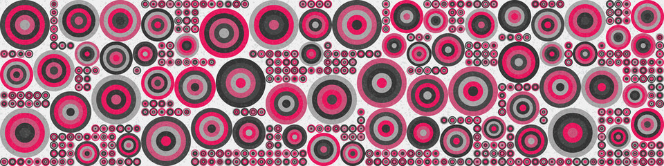 Abstract Geometric Pattern generative computational art illustration