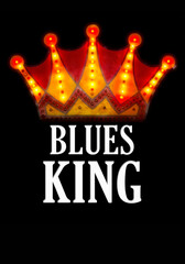 The Blues is King (white) - 450766196