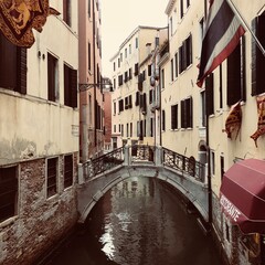 Fototapeta na wymiar Venetian Canal. 