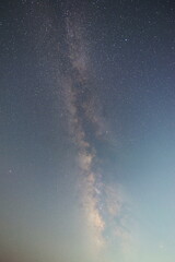 天の川七夕伝説の舞台、夏の天の川