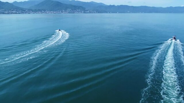 The blue sight seeing of water