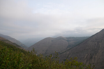 morning in the mountains