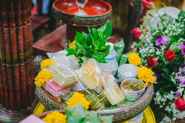 Tools used in wedding ceremonies.