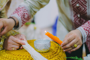 Tools used in wedding ceremonies.